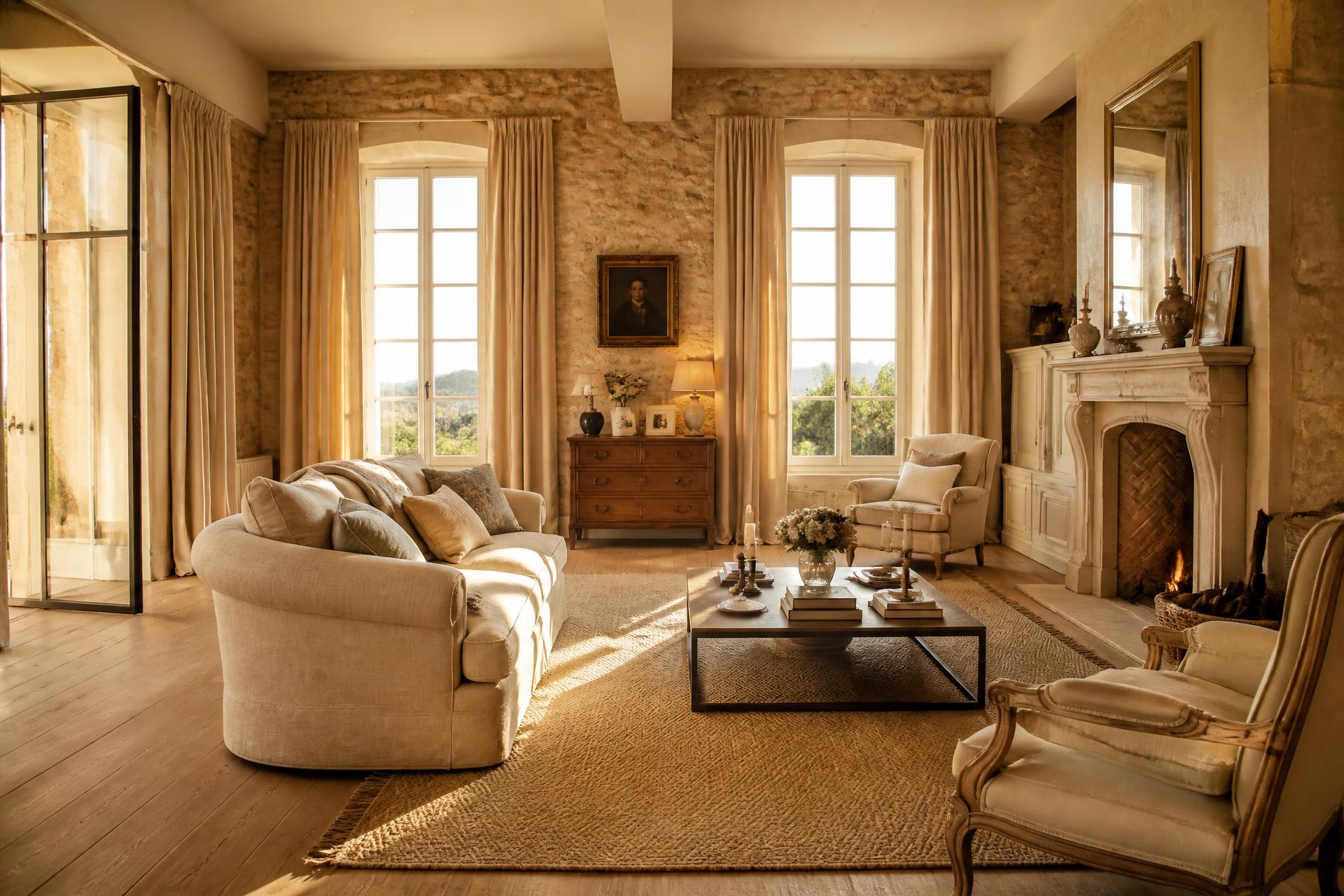 Intérieur d'un logement premium géré par Conciergerie Sud Gironde à Bazas